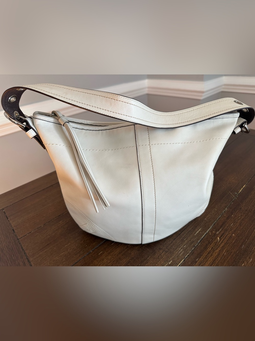 Vintage Coach y2K Soho Crescent hobo shoulder bag A803 - Picture 9 of 16